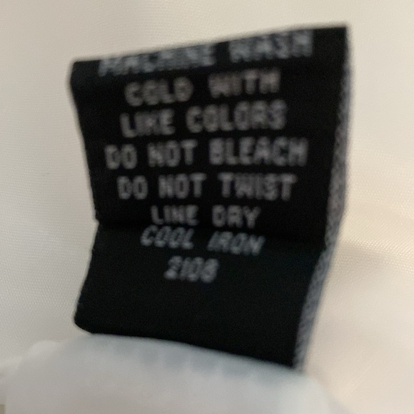 Rafaella Sz L white jacket button front two side pockets - Picture 4 of 7